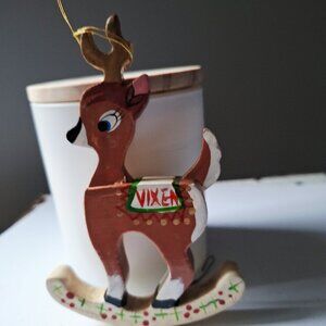 Vintage Christmas ornament tree